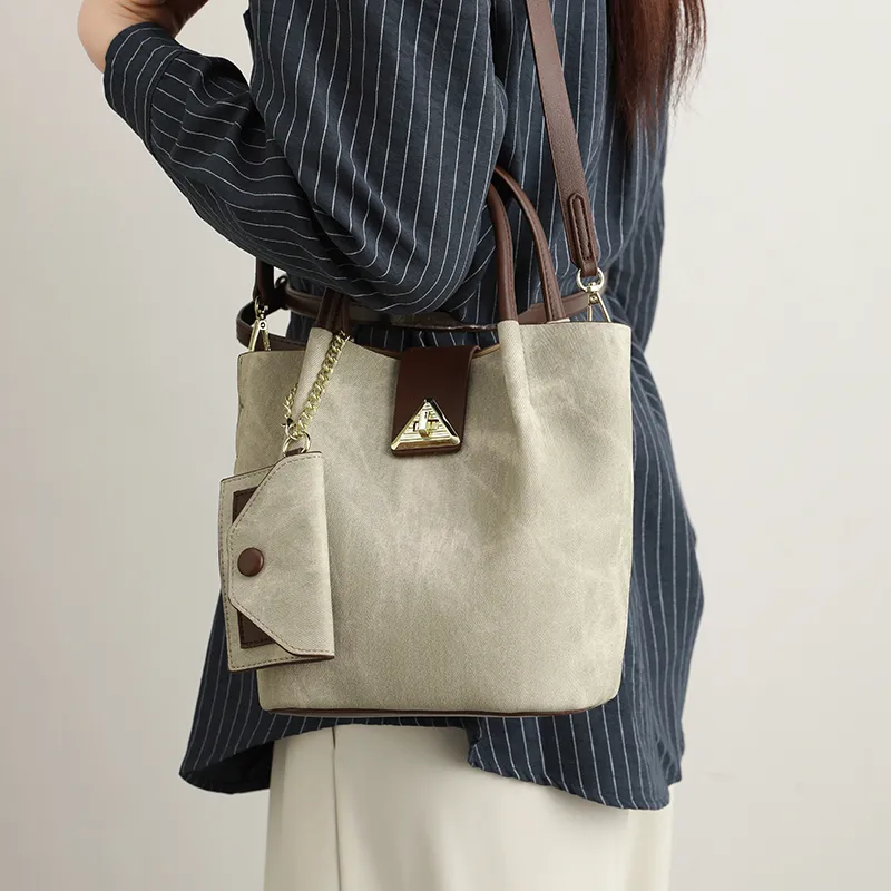 H YXIANG Microfiber Synthetic Leather Shoulder Bag, Crossbody Bag, Handbag Women's Green-4