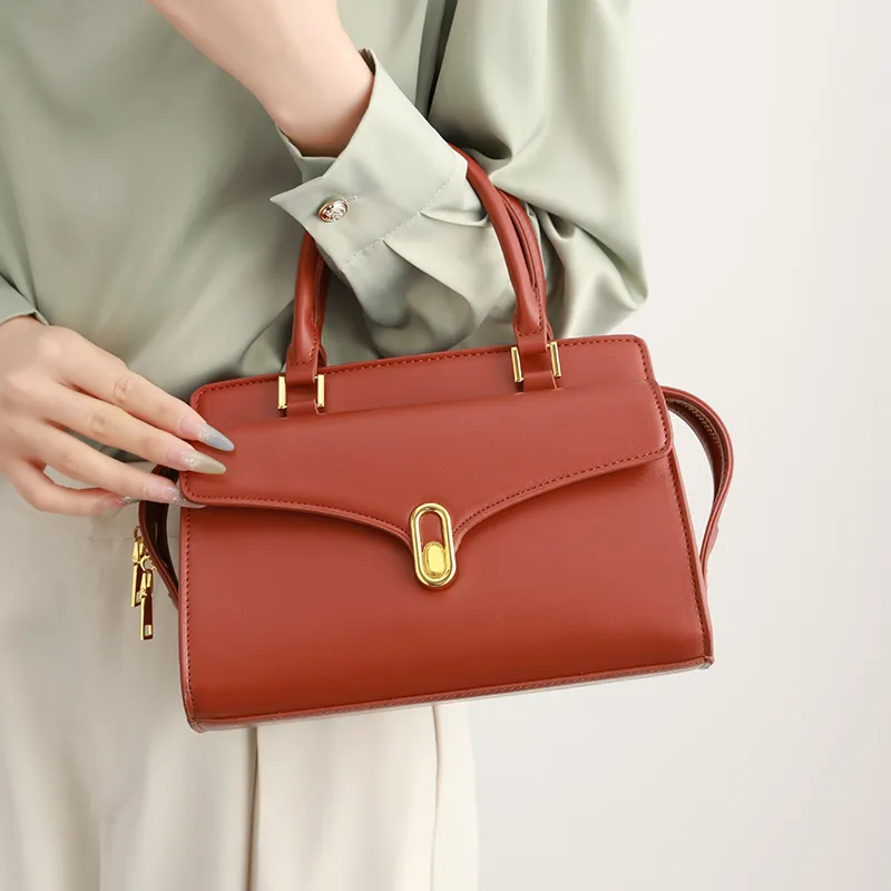 H YXIANG Microfiber Synthetic Leather Handbag Women's Multicolor-4