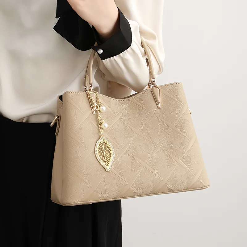 H YXIANG Microfiber Synthetic Leather Handbag Women's Multicolor-6
