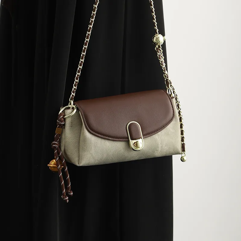 H YXIANG Microfiber Synthetic Leather Shoulder Bag, Crossbody Bag Women's Green-6