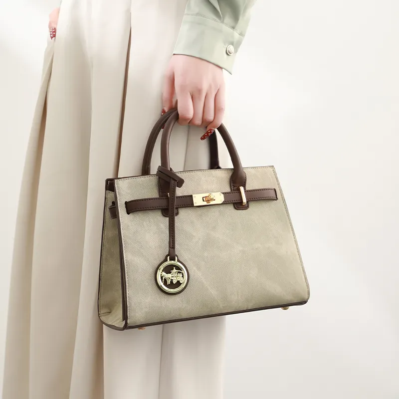 H YXIANG Microfiber Synthetic Leather Shoulder Bag Crossbody Bag Handbag Regular Women's Green-2