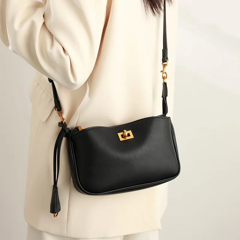 H YXIANG Microfiber Synthetic Leather Shoulder Bag Women's Multicolor-5