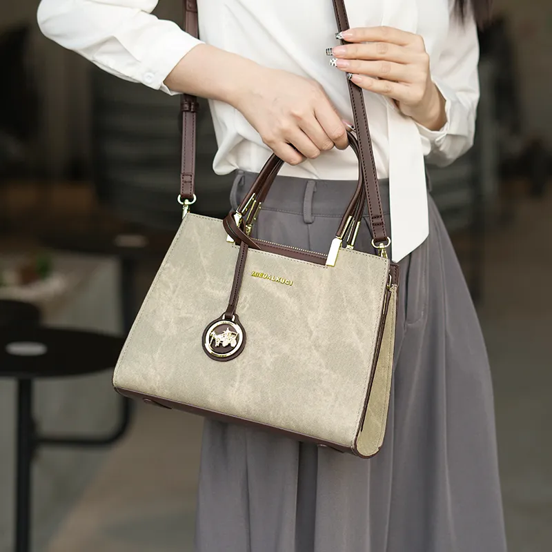 H YXIANG Microfiber Synthetic Leather Shoulder Bag Crossbody Bag Handbags Regular Women's Green-5