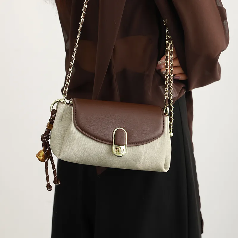 H YXIANG Microfiber Synthetic Leather Shoulder Bag, Crossbody Bag Women's Green-4