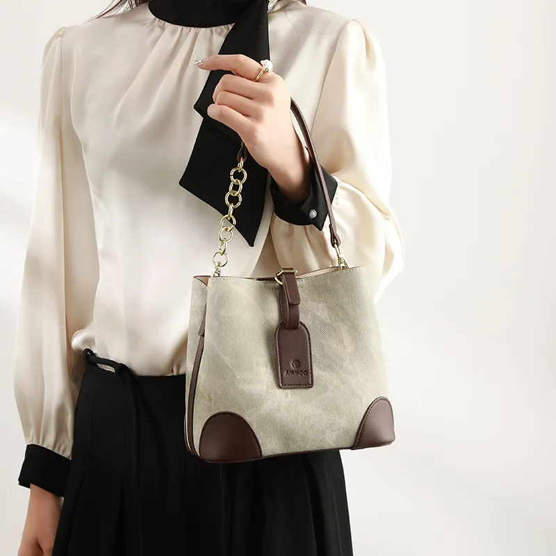 H YXIANG Microfiber Synthetic Leather Shoulder Bag, Crossbody Bag, Handbag Women's Green-1