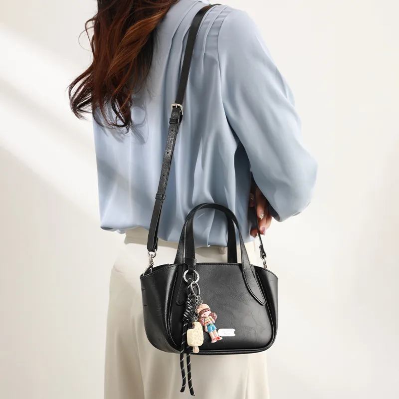 H YXIANG Microfiber Synthetic Leather Handbag Women's Multicolor-7