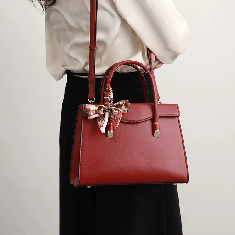 H YXIANG Microfiber Synthetic Leather One Shoulder Handbag Women's Multicolor-4
