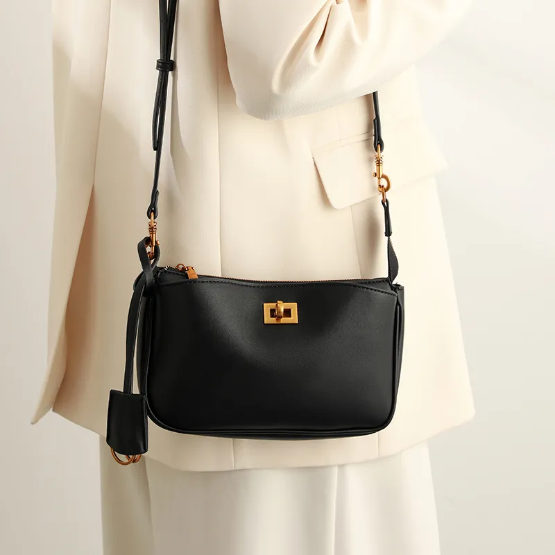 H YXIANG Microfiber Synthetic Leather Shoulder Bag Women's Multicolor-4