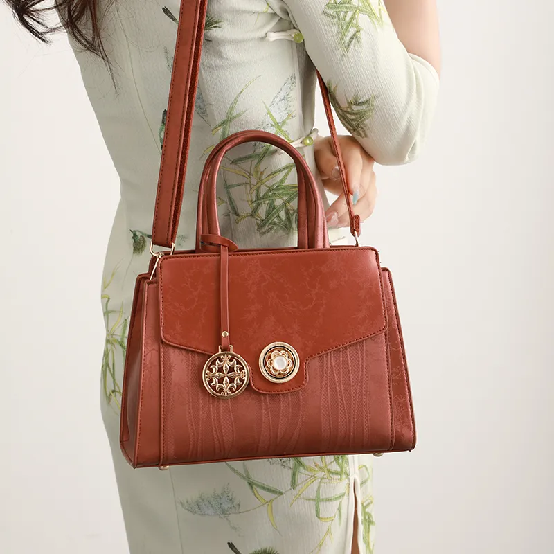 H YXIANG Microfiber Synthetic Leather Tote Shoulder Bag, Crossbody Bag, Handbag Women's Multicolor-3