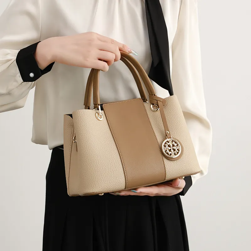 H YXIANG Microfiber Synthetic Leather Shoulder Bag, Handbag Women's-4