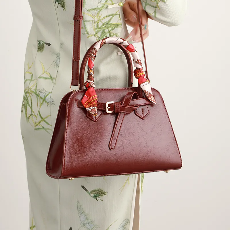 H YXIANG Microfiber Synthetic Leather One Shoulder Handbag Regular Women's Multicolor-6