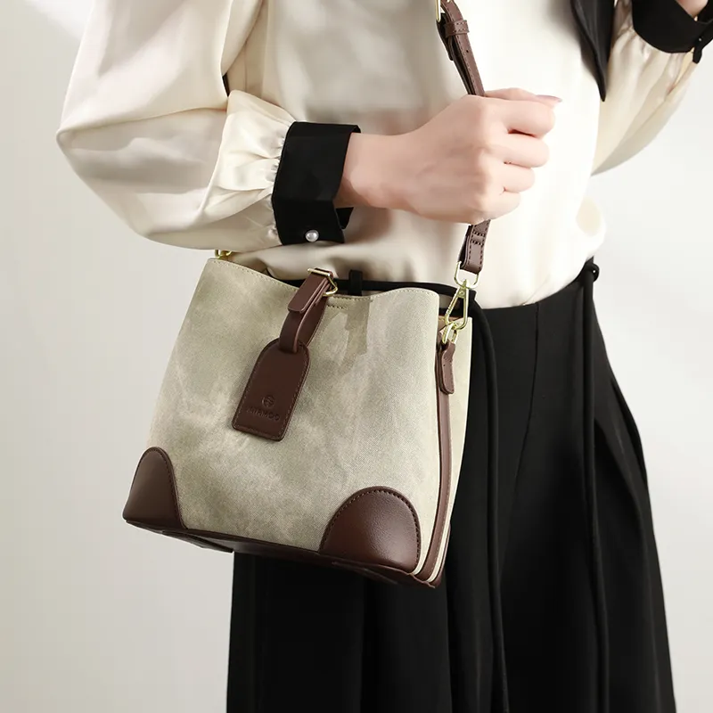 H YXIANG Microfiber Synthetic Leather Shoulder Bag, Crossbody Bag, Handbag Women's Green-4