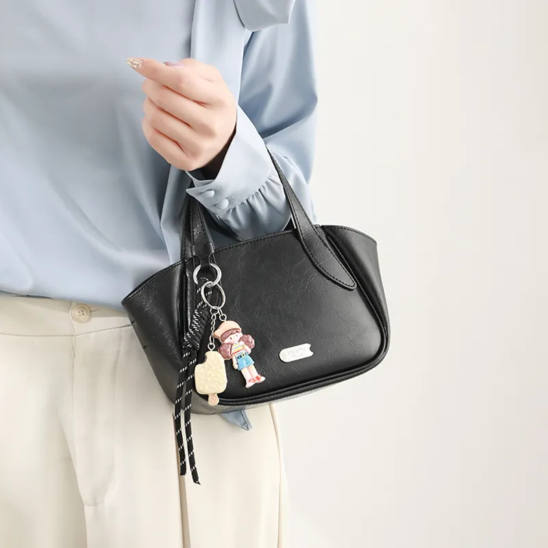 H YXIANG Microfiber Synthetic Leather Handbag Women's Multicolor-4