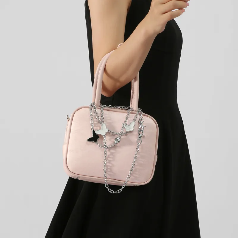 H YXIANG Microfiber Leather Shoulder Bag Women's-2