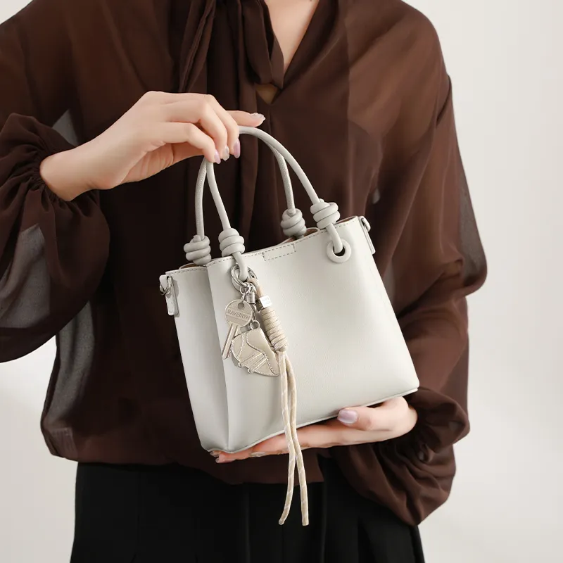 H YXIANG Microfiber Synthetic Leather Handbag Women's Multicolor-7