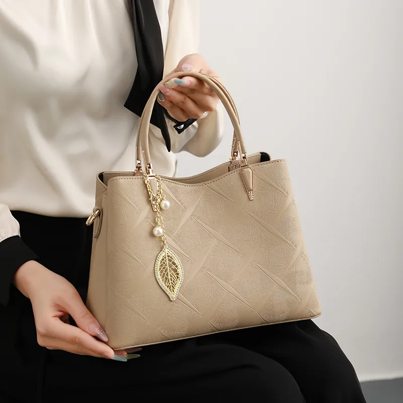 H YXIANG Microfiber Synthetic Leather Handbag Women's Multicolor-7