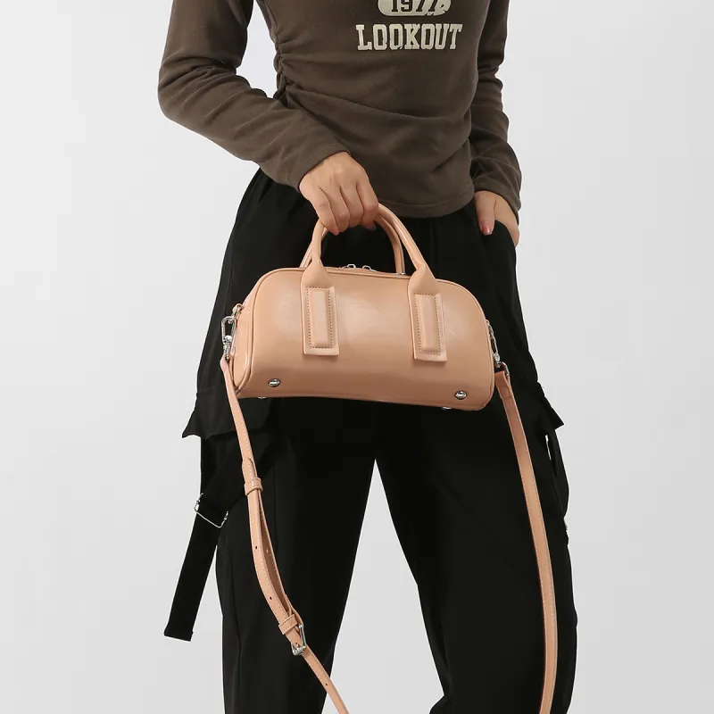 H YXIANG Microfiber Leather Handbag Crossbody Bag Shoulder Bag Regular Women's White/Pink/Black/Silver-2