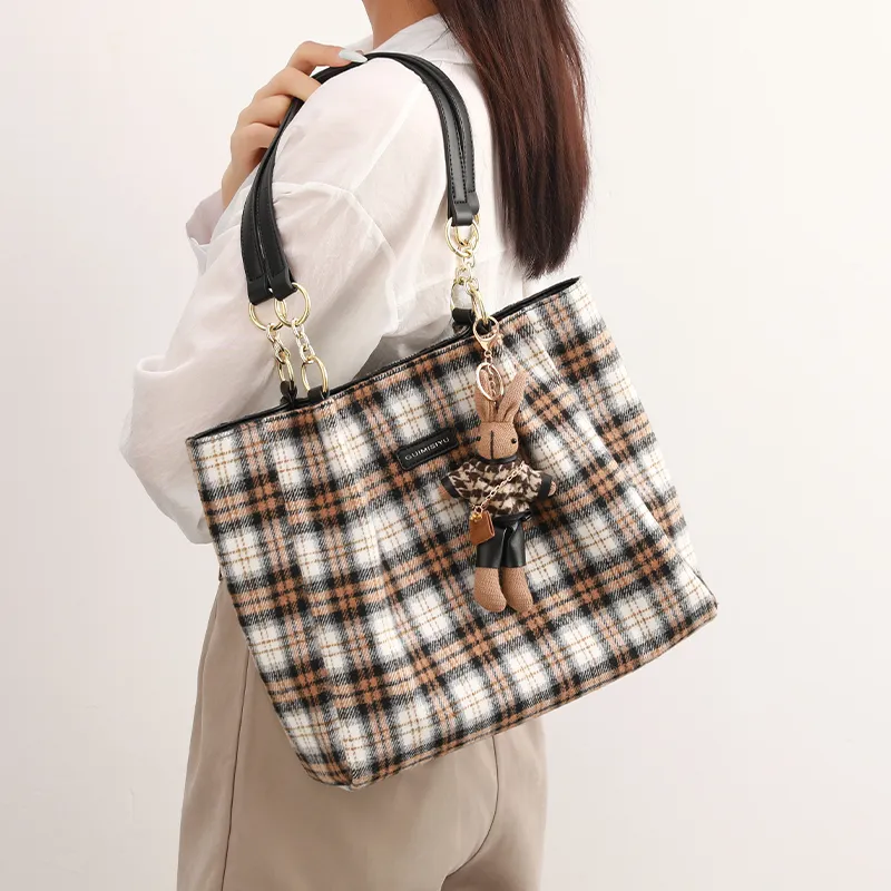 H YXIANG Canvas Bag, Tote Bag, Shopping Bag, Shoulder Bag Regular Women's Multicolor-2