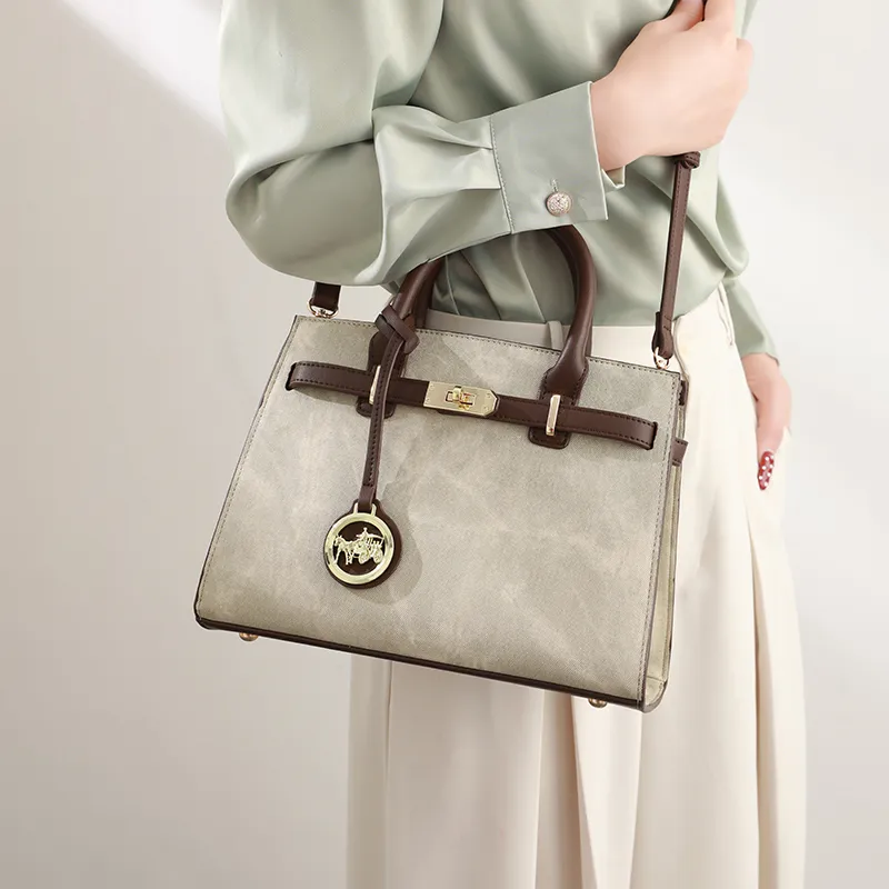 H YXIANG Microfiber Synthetic Leather Shoulder Bag Crossbody Bag Handbag Regular Women's Green-4