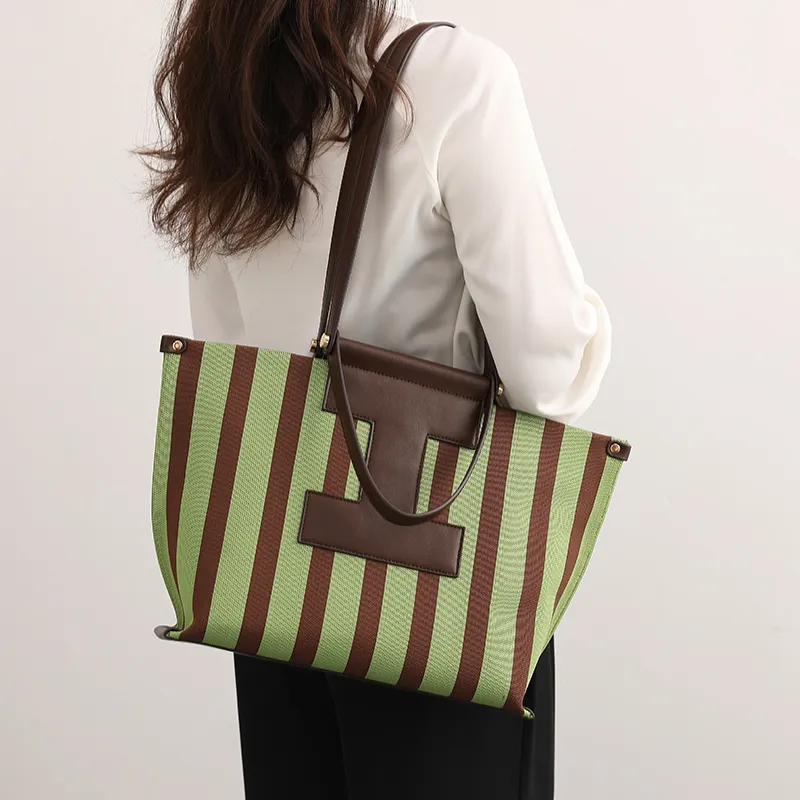 H YXIANG Canvas Tote Bag, Shopping Bag, Crossbody Bag, Handbag Women's Multicolor-4