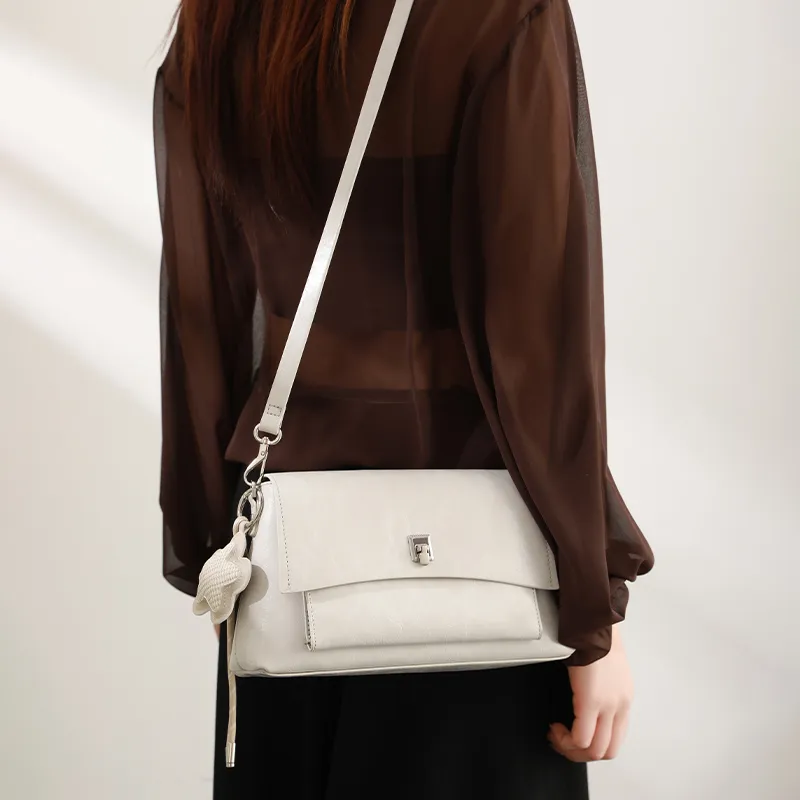 H YXIANG Microfiber Synthetic Leather Crossbody Bag, Shoulder Bag Women's Multicolor-6