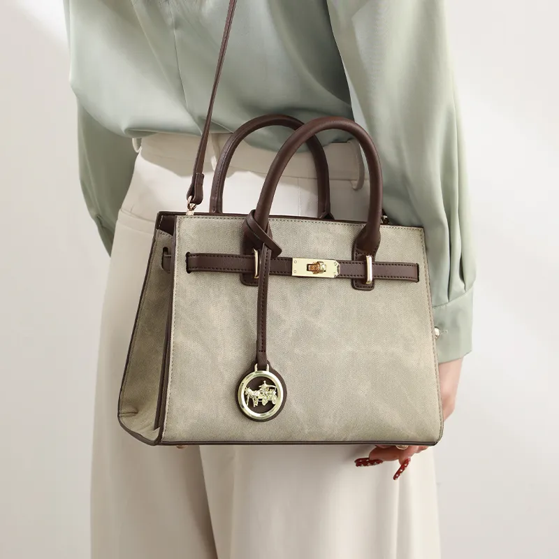 H YXIANG Microfiber Synthetic Leather Shoulder Bag Crossbody Bag Handbag Regular Women's Green-6