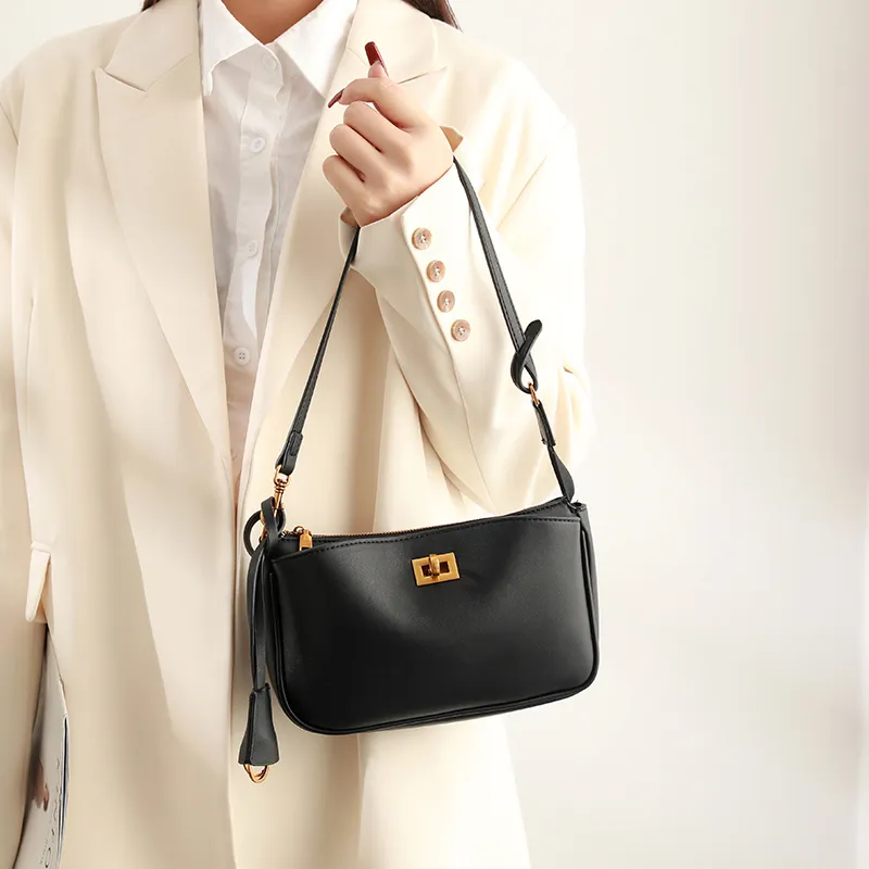 H YXIANG Microfiber Synthetic Leather Shoulder Bag Women's Multicolor-7