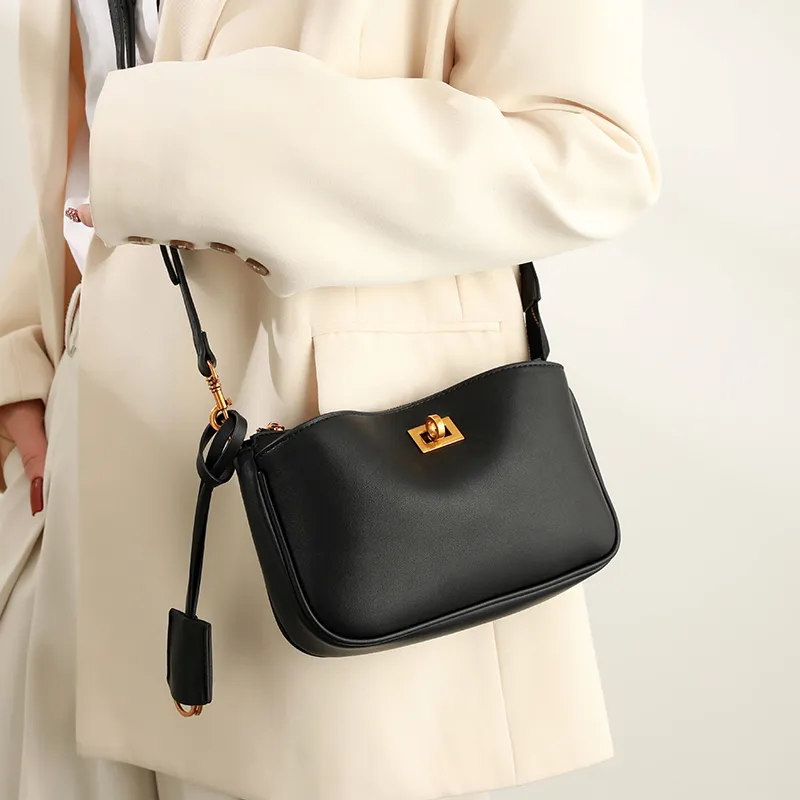 H YXIANG Microfiber Synthetic Leather Shoulder Bag Women's Multicolor-6
