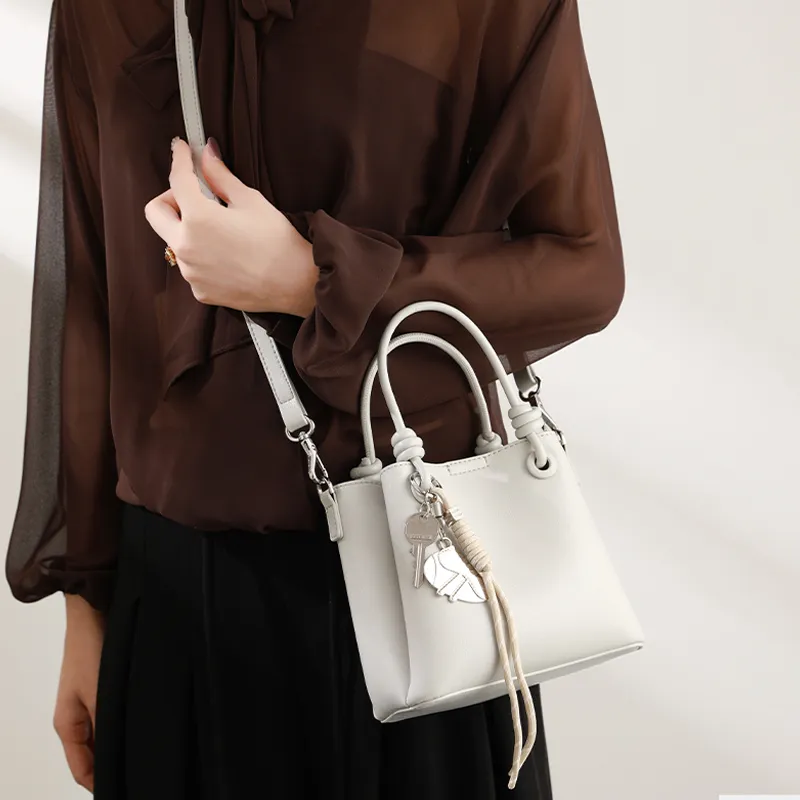 H YXIANG Microfiber Synthetic Leather Handbag Women's Multicolor-5