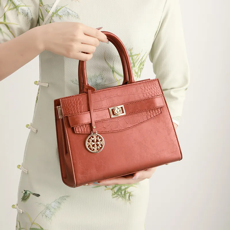 H YXIANG Microfiber Synthetic Leather Shoulder Bag, Handbag Women's Multicolor-5