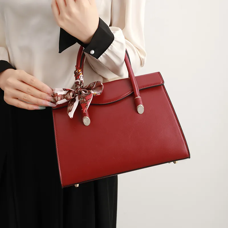 H YXIANG Microfiber Synthetic Leather One Shoulder Handbag Women's Multicolor-3
