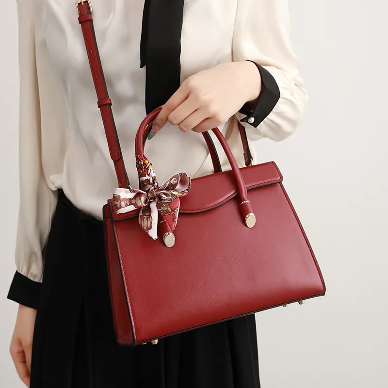 H YXIANG Microfiber Synthetic Leather One Shoulder Handbag Women's Multicolor-6