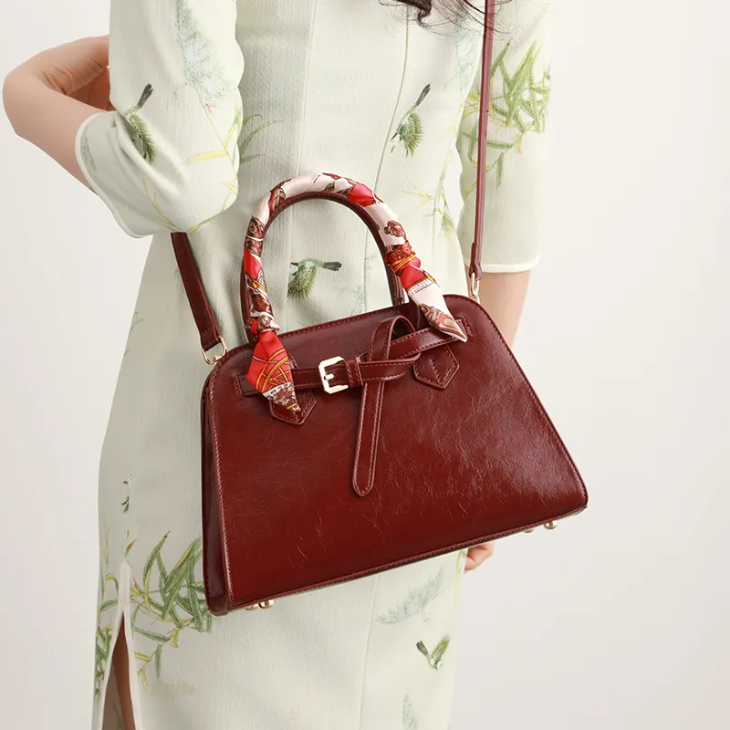 H YXIANG Microfiber Synthetic Leather One Shoulder Handbag Regular Women's Multicolor-7