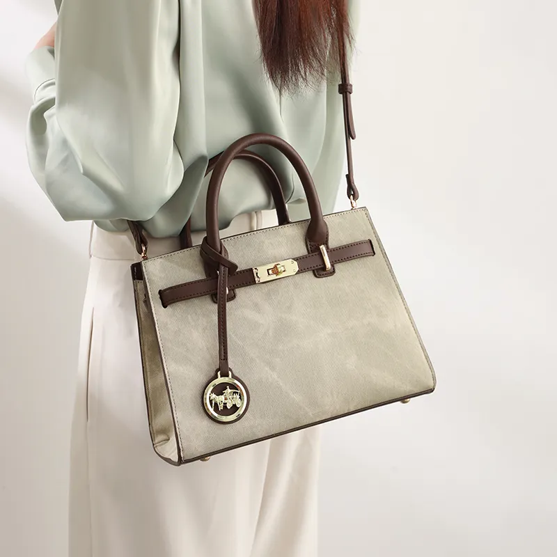 H YXIANG Microfiber Synthetic Leather Shoulder Bag Crossbody Bag Handbag Regular Women's Green-5