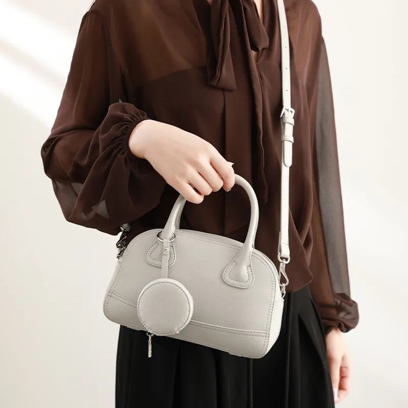 H YXIANG Microfiber Synthetic Leather Shoulder Bag, Crossbody Bag, Handbag Regular Women's Multicolor-5