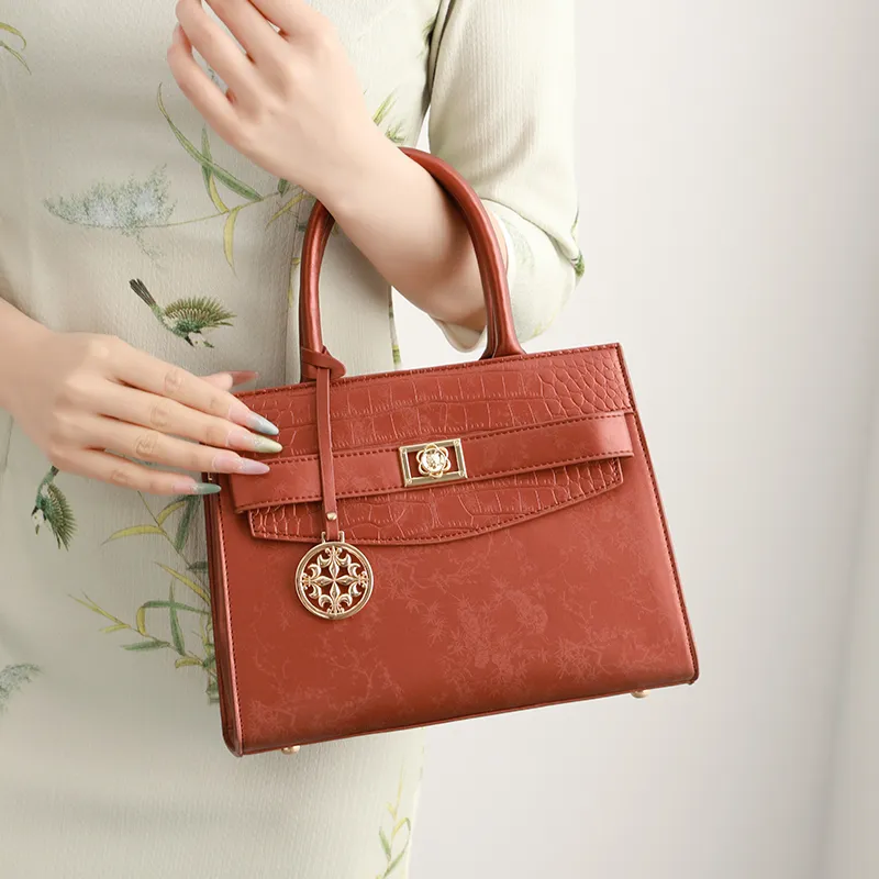 H YXIANG Microfiber Synthetic Leather Shoulder Bag, Handbag Women's Multicolor-6