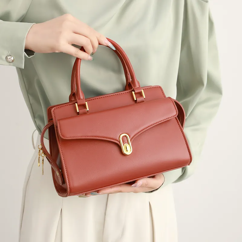 H YXIANG Microfiber Synthetic Leather Handbag Women's Multicolor-3