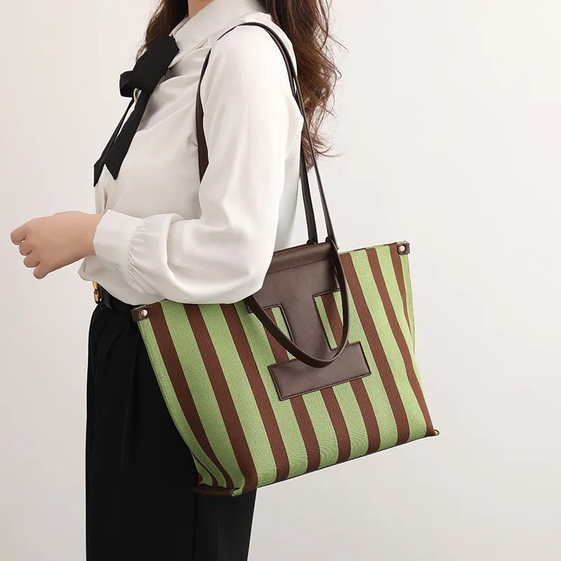 H YXIANG Canvas Tote Bag, Shopping Bag, Crossbody Bag, Handbag Women's Multicolor-3