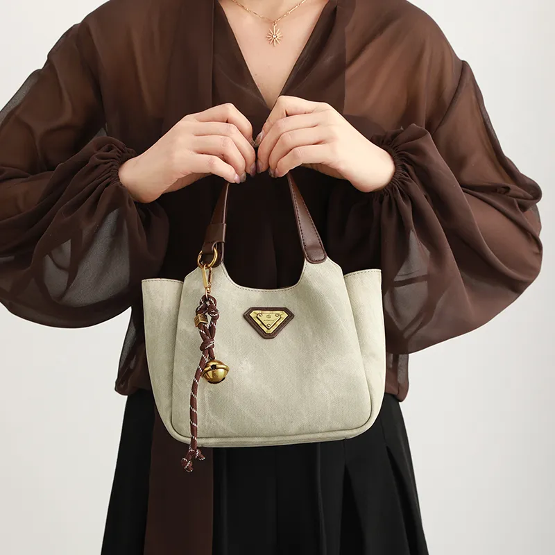 H YXIANG Synthetic Leather Shoulder Bag, Crossbody Bag, Handbag Women's Green-4