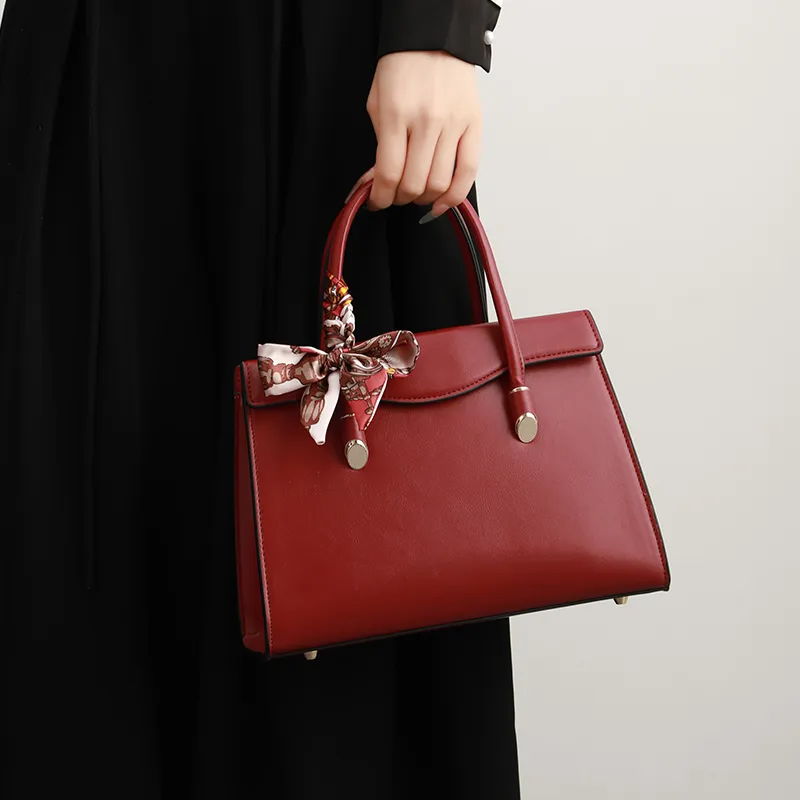 H YXIANG Microfiber Synthetic Leather One Shoulder Handbag Women's Multicolor-2