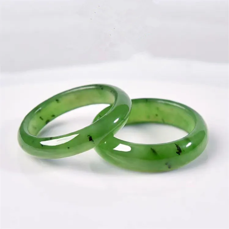 Cuizu Hetian Jade Rings Unisex Jasper-1