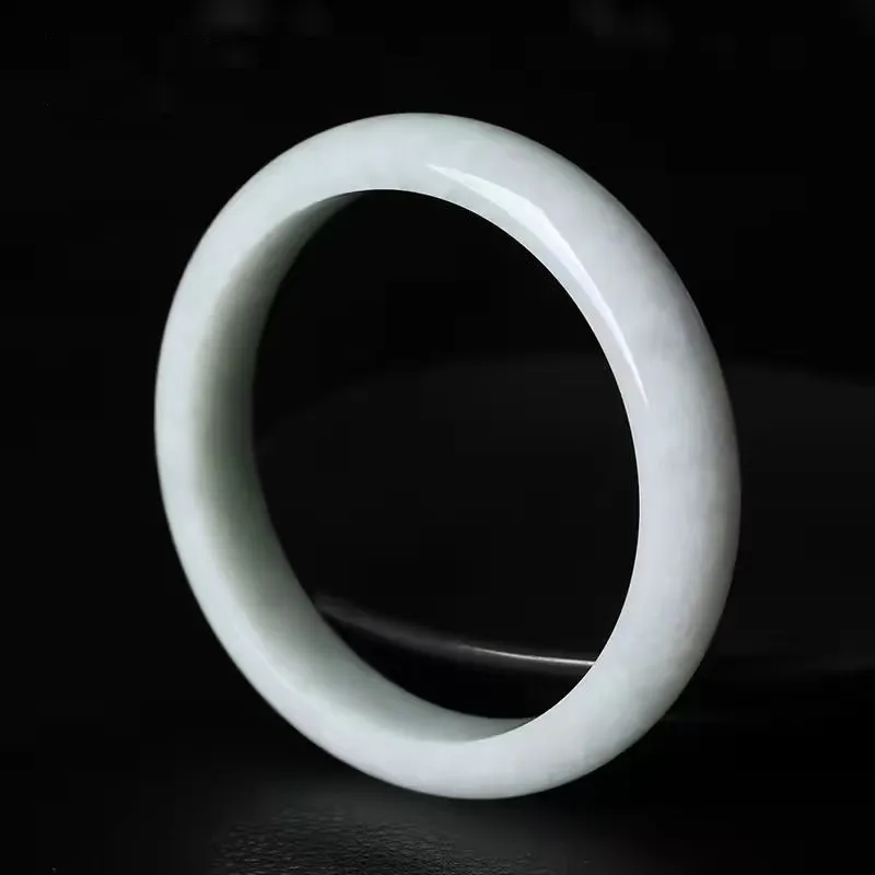 Cuizu Glutinous Jade New Chinese Style Chinese Fashion Trend Peaceful Jadeite Bangle Women's-4