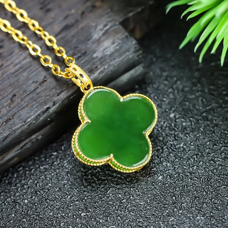 Cuizu Hetian Jade Pendants Women's-2