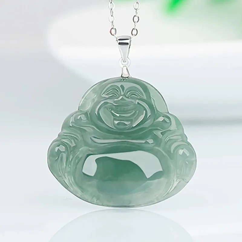 Cuizu Ice Glutinous Jadeite Pendants Women's-1