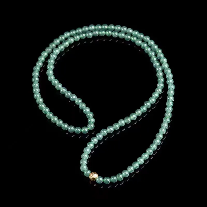Cuizu Ice Glutinous Jadeite Necklaces Women's-3