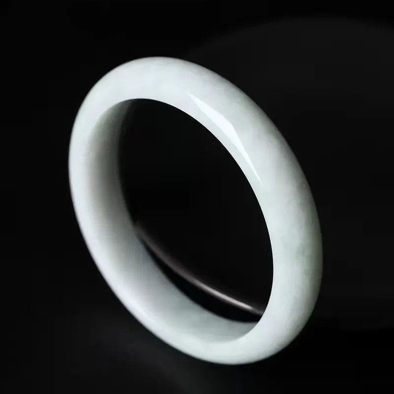 Cuizu Glutinous Jade New Chinese Style Chinese Fashion Trend Peaceful Jadeite Bangle Women's-2