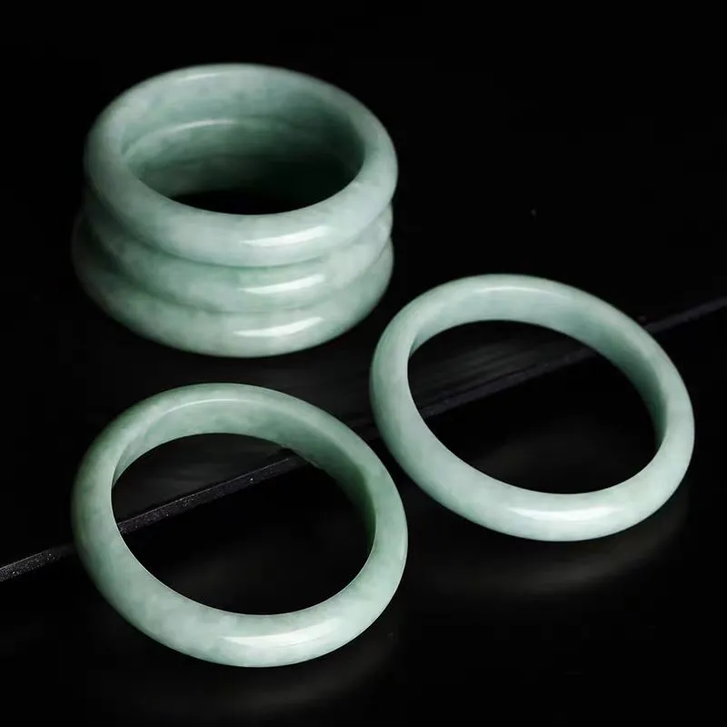 Cuizu Ice Glutinous Jadeite Bangles Unisex-4