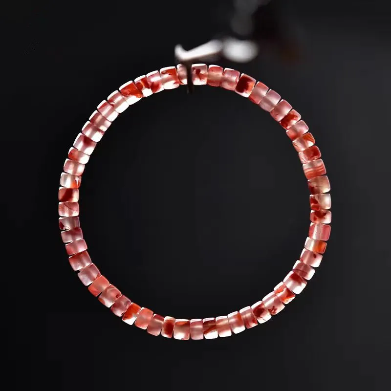 Cuizu Southern Red Agate Bracelets Unisex-1