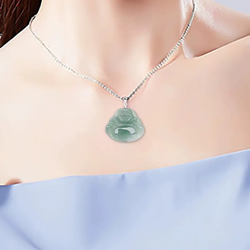 Cuizu Ice Glutinous Jadeite Pendants Women's-5