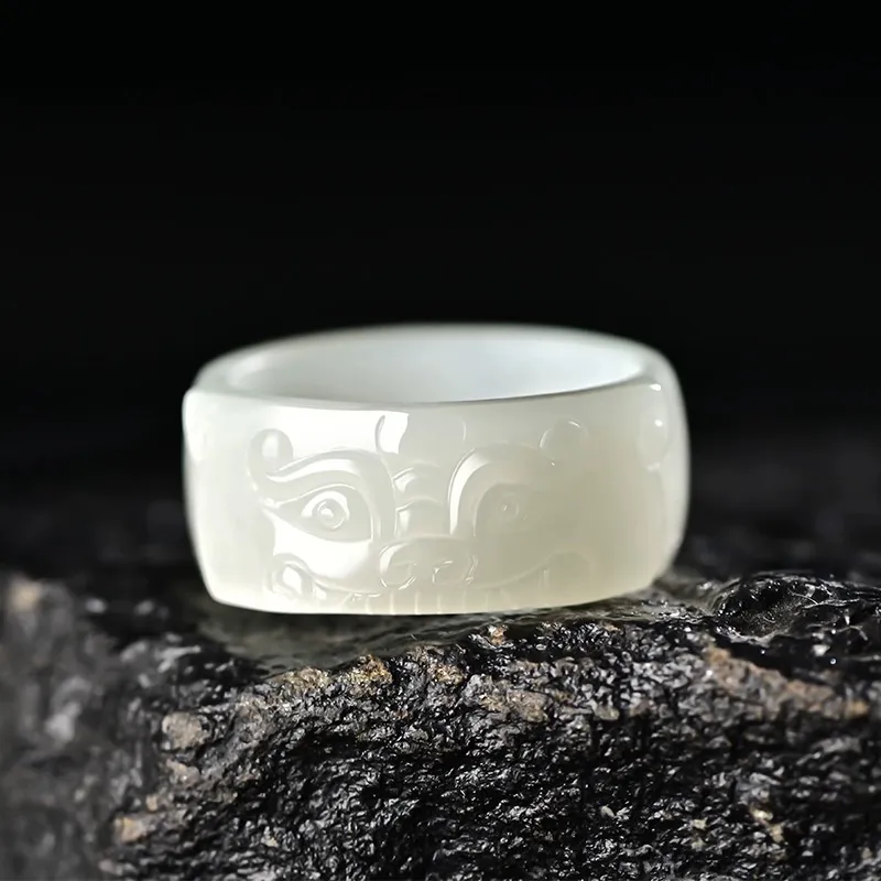 Cuizu Hetian Jade Rings Men-8